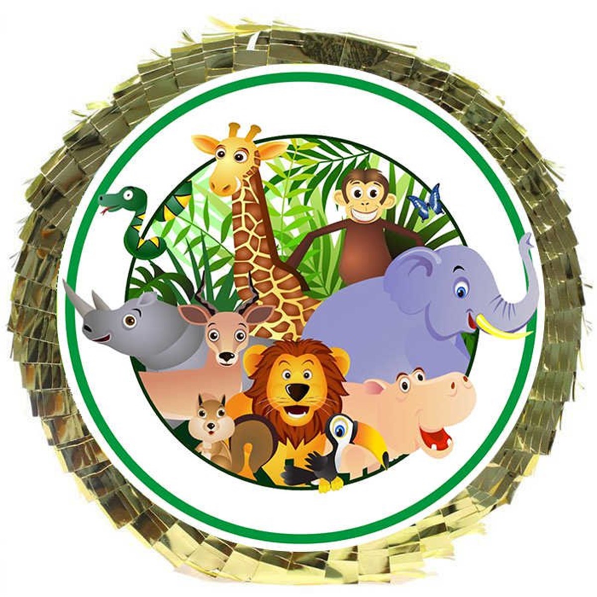 Safari Temalı Pinyata + Sopası