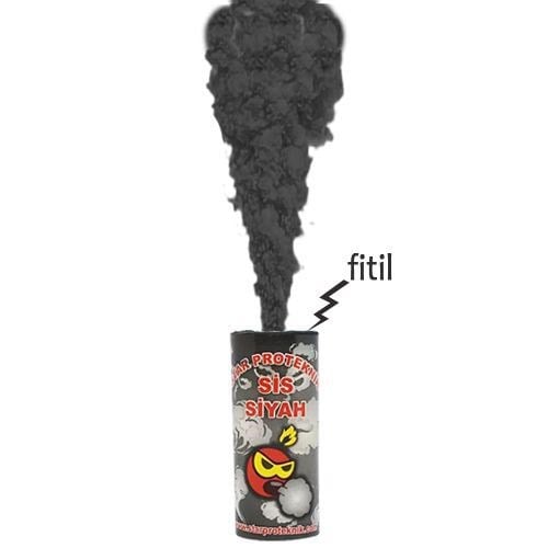 Siyah Renkli Sis Bombası