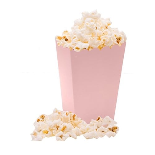 Soft Pembe Renkli Mısır Kutusu 8 Adet