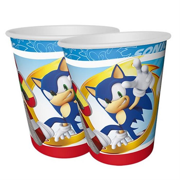 Sonic Bardak 8 Adet