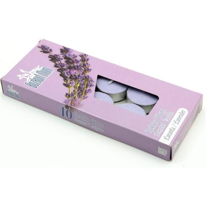 Doğum Günü MumlarıTealights Lavanta Kokulu Mum
