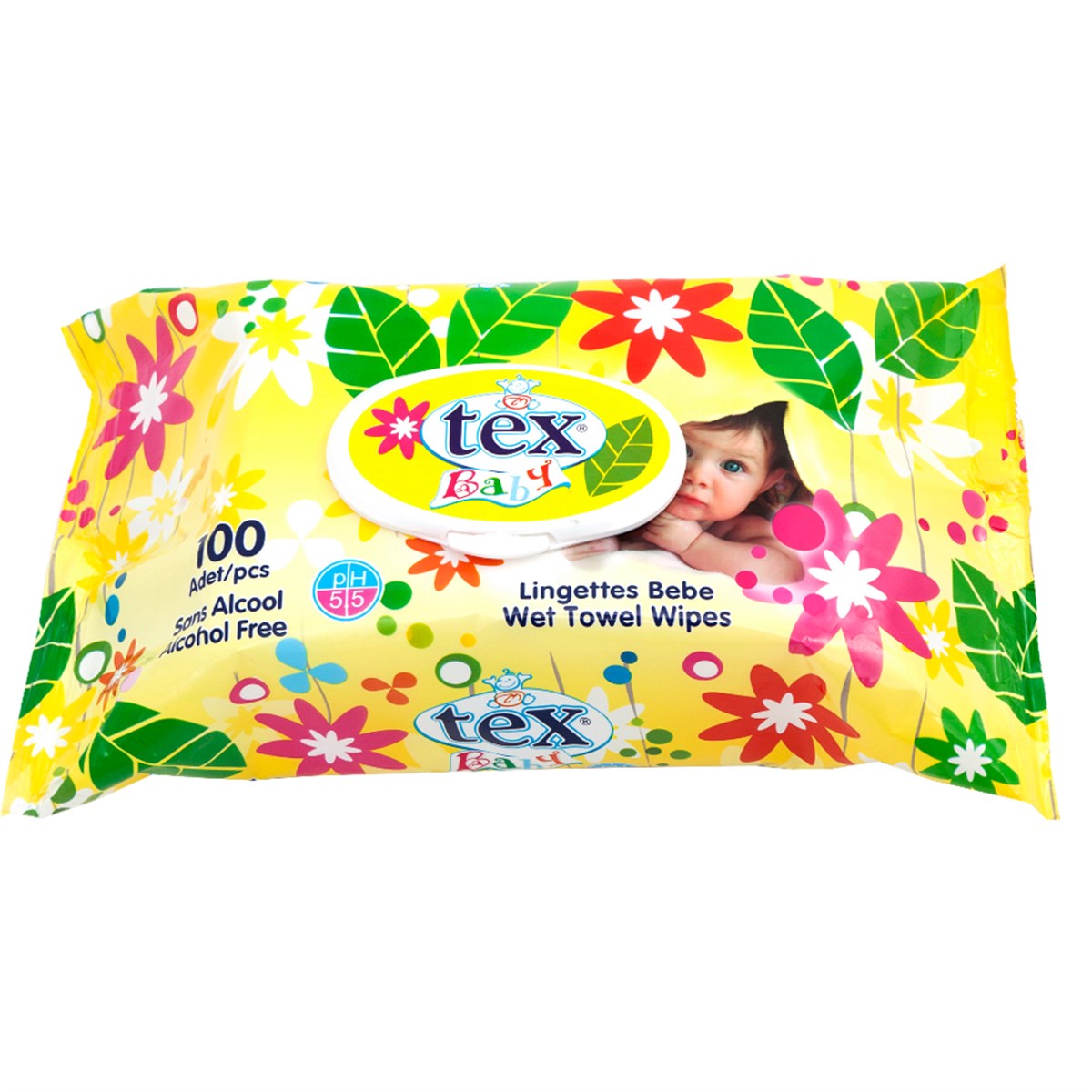 Tex Islak Mendil 100 Adet