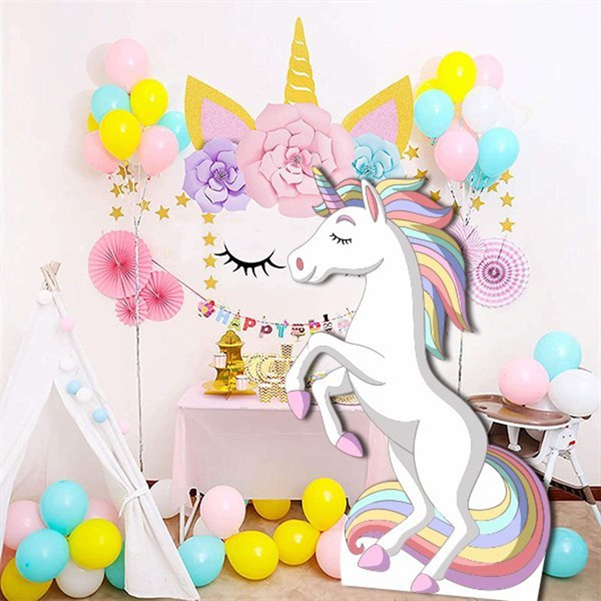 Unicorn Ayaklı Pano 63 x 95 Cm