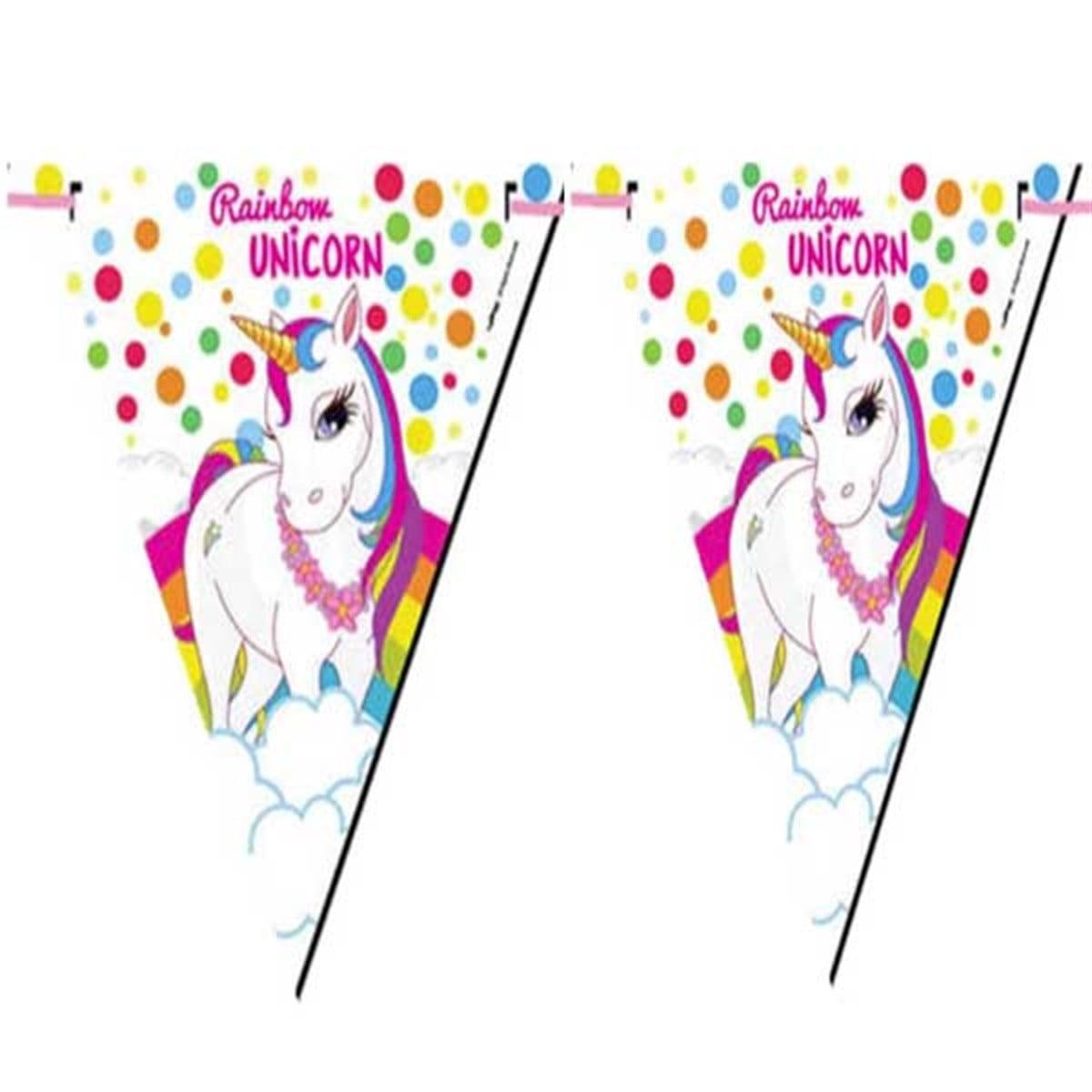 Unicorn Bayrak Flama