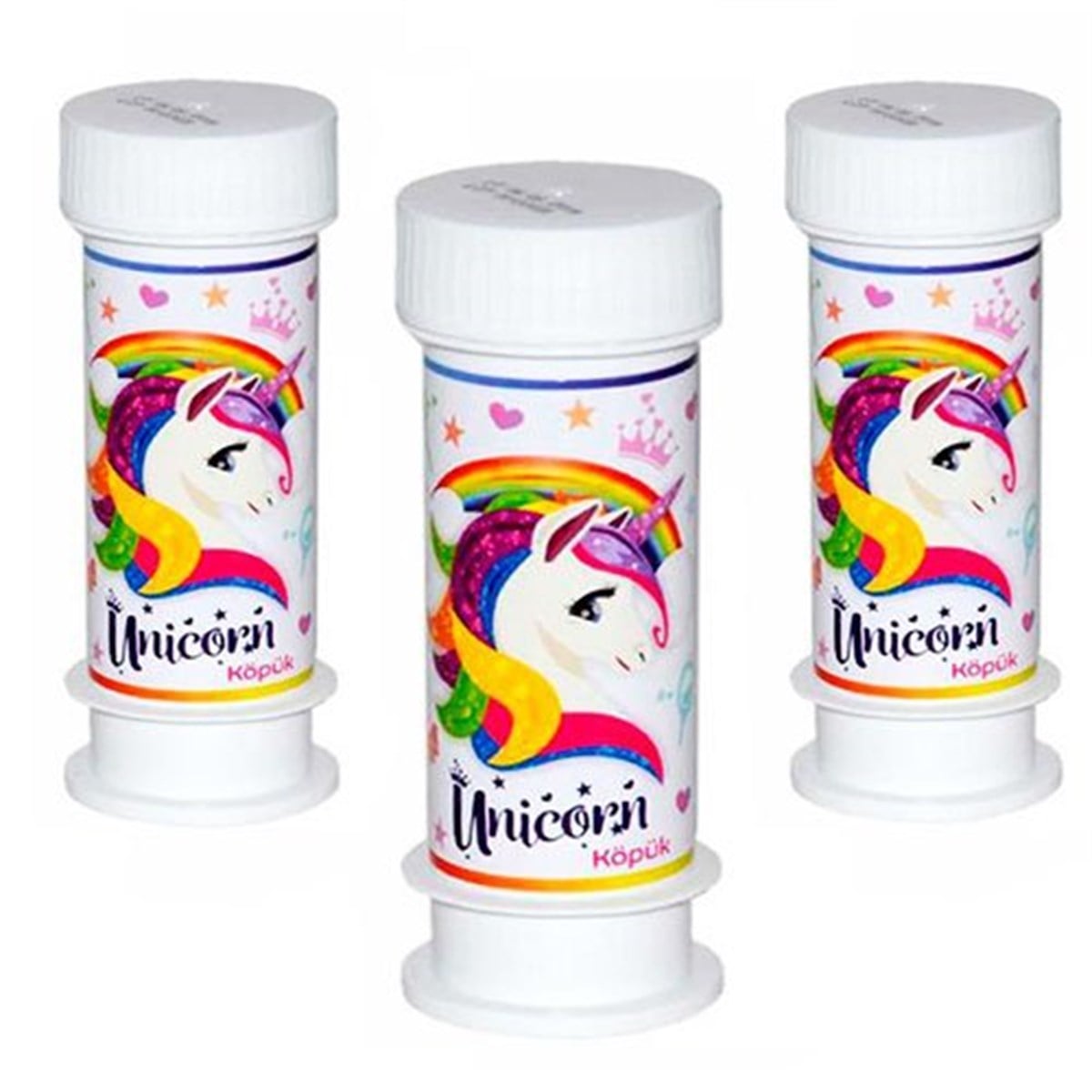 Unicorn Köpük Baloncuk 8 Adet