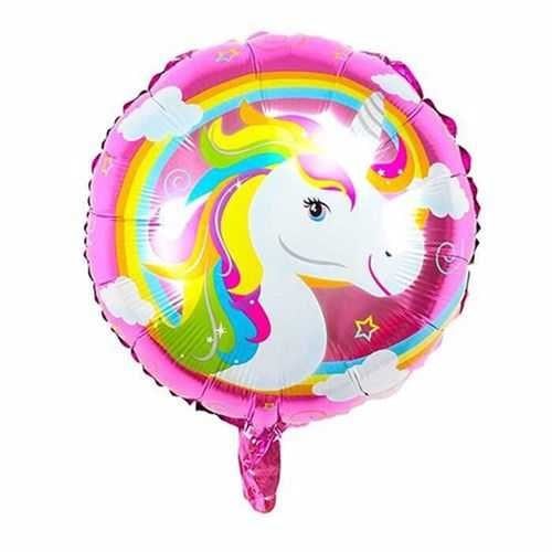 Unicorn Pembe Folyo Balon