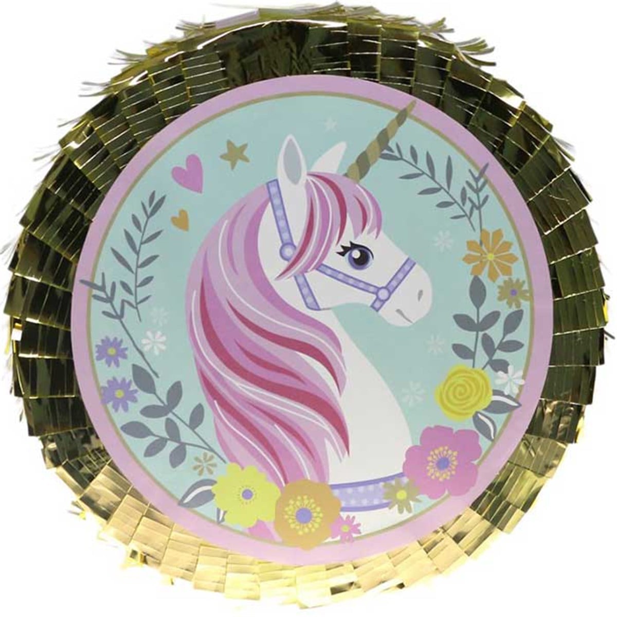 Unicorn Pinyata Gold