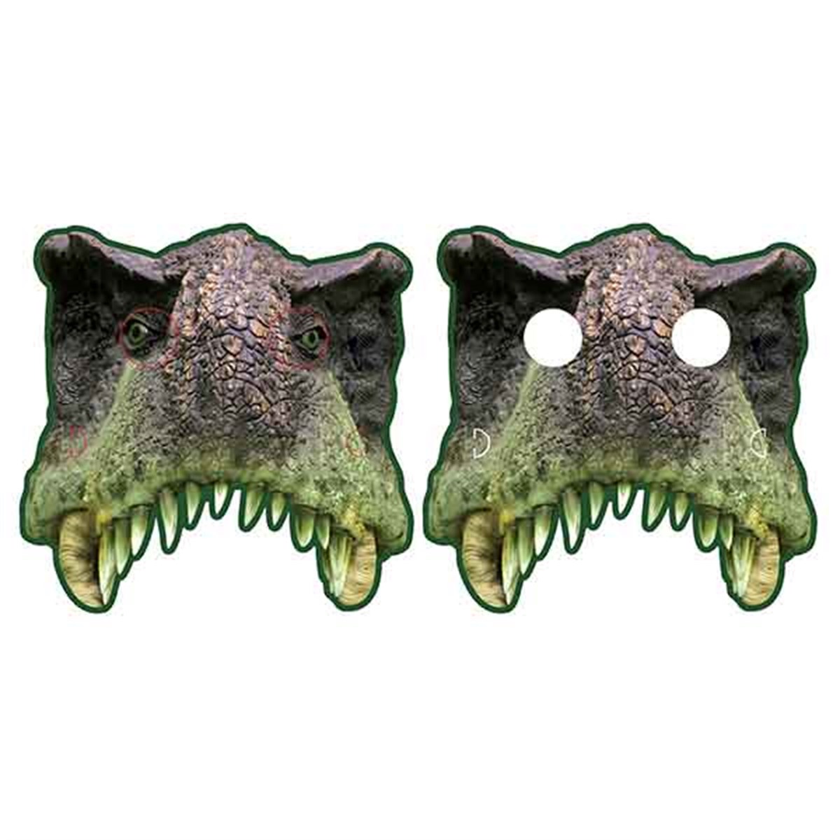 Vahşi Jurassic Maske
