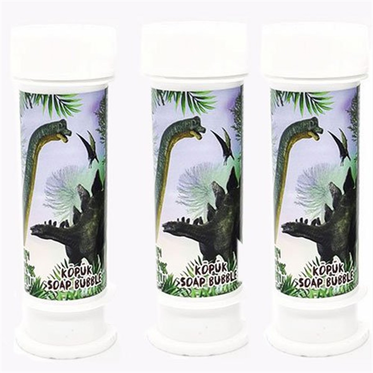Vahşi Jurrasic Köpük Baloncuk 8 Adet
