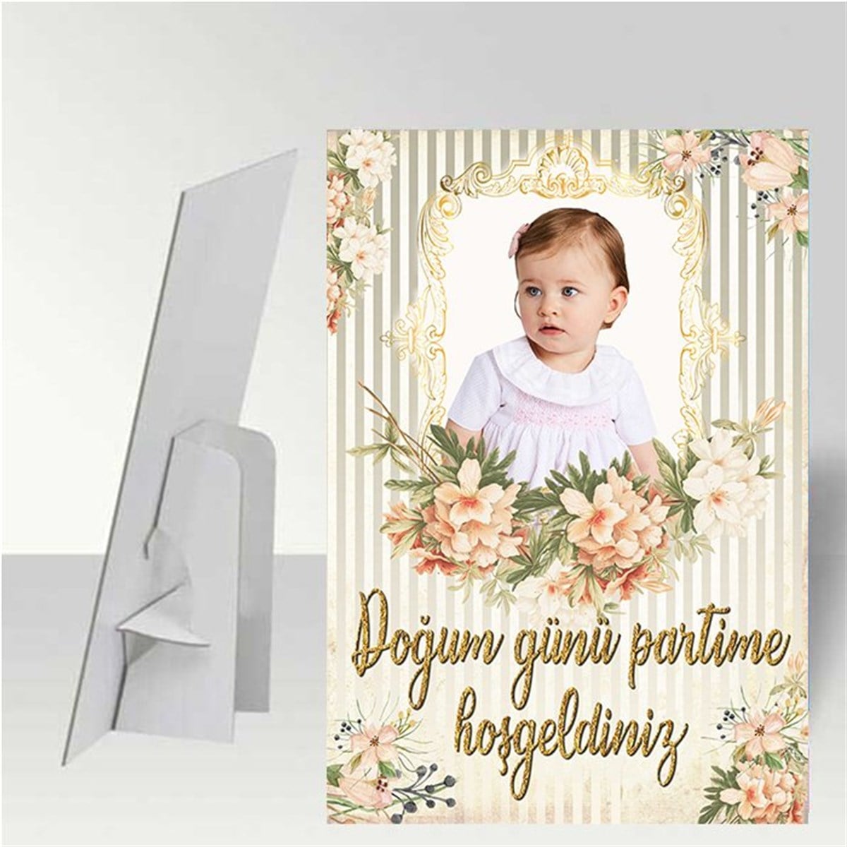 Vintage Kişiye Özel Ayaklı Pano