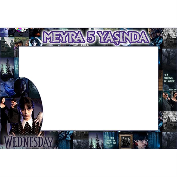 Wednesday Kişiye Özel Çerçeve