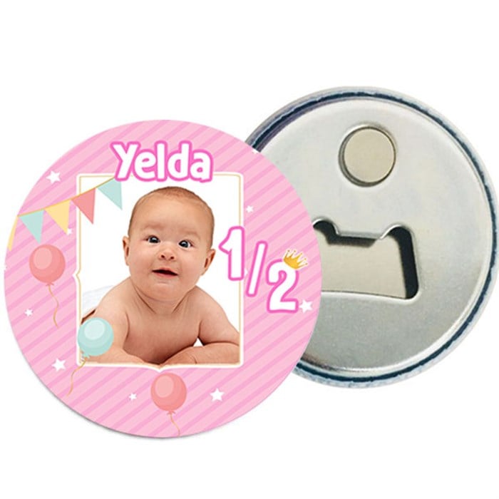 Yarım Yaş Kız Kişiye Özel Açacak Magnet