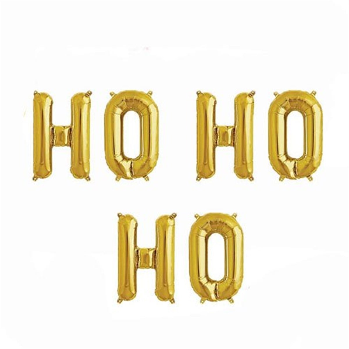 Yılbaşı Gold HO HO HO Folyo Balon 90 Cm