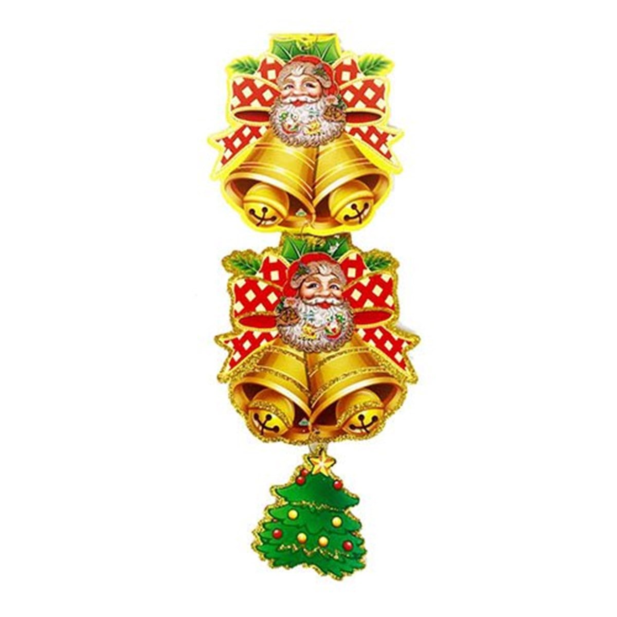 Yılbaşı Noel Baba Asma Süs 15x95 Cm