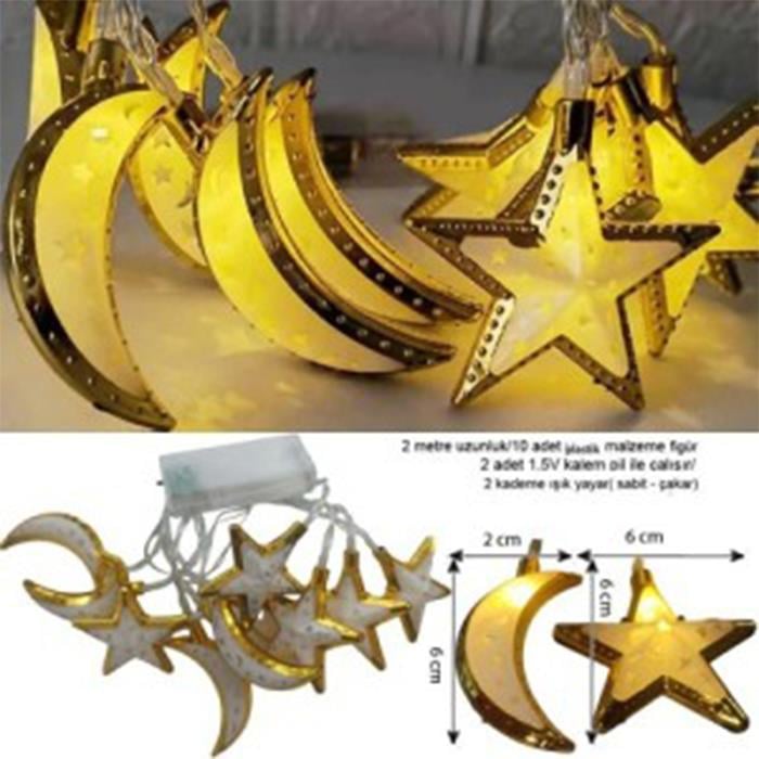Ramazan SüslemeleriYıldız Temalı Led Işık