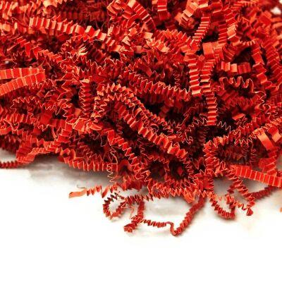 Paketleme MalzemeleriZigzag Kırmızı Kırpık Kağıt 250gr