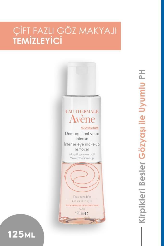 AVENE Demaquillant Yeux Intense 125 ml - Göz çevresi makyaj temizleme