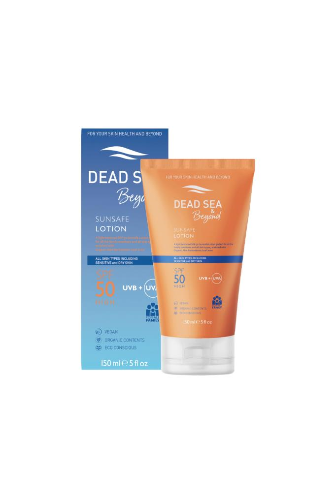 DEAD SEA & Beyond Sunsafe Lotion SPF50 150 ml