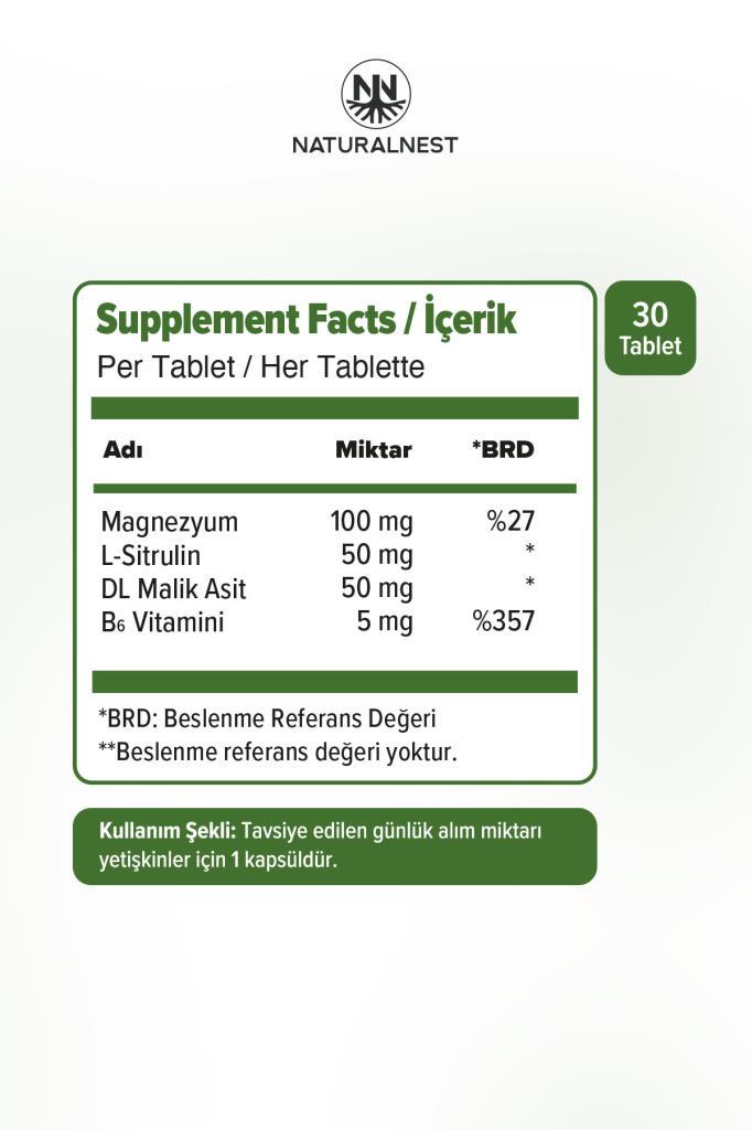 NATURALNEST Day & Night Magnesium 30+30 Tablet
