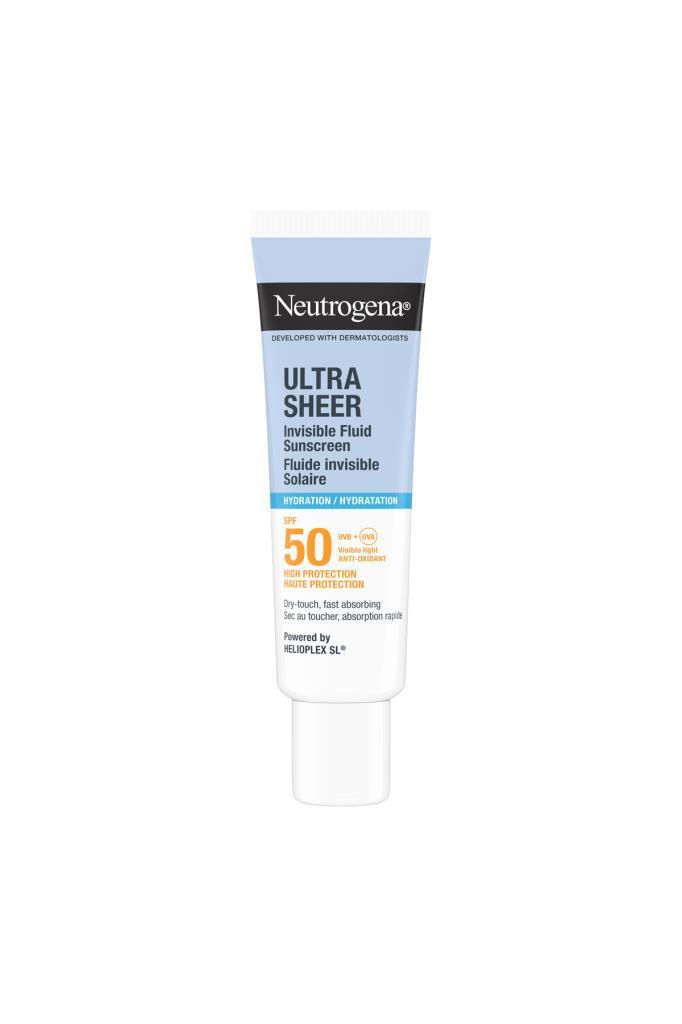 NEUTROGENA Ultra Sheer Invisible Fluide Sunscreen SPF50 Hydration 50 ml