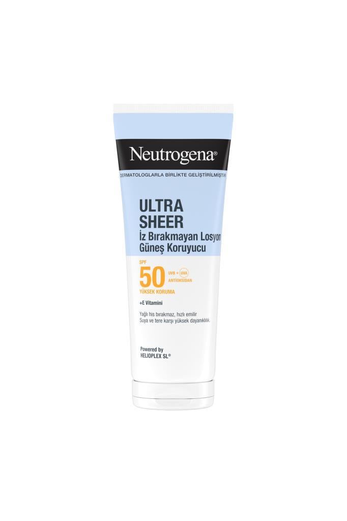NEUTROGENA Ultra Sheer İz Bırakmayan Losyon Güneş Koruyucu SPF50 200 ml
