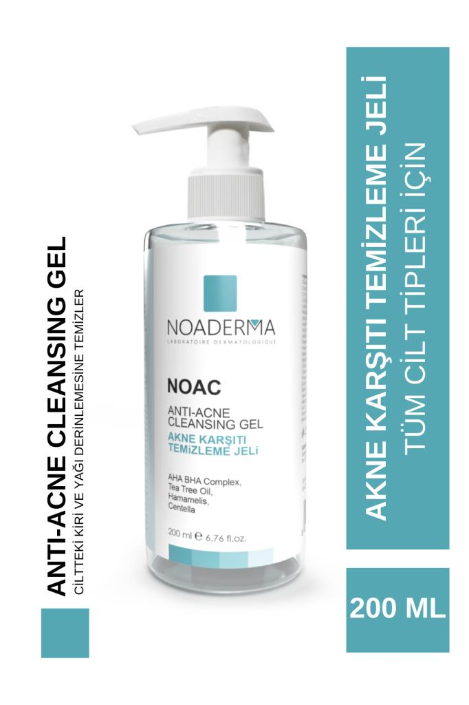 NOADERMA Noac Akne Karşıtı Temizleme Jeli 200 ml