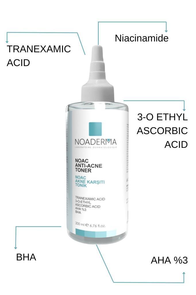 NOADERMA Noac Akne Karşıtı Tonik 200 ml
