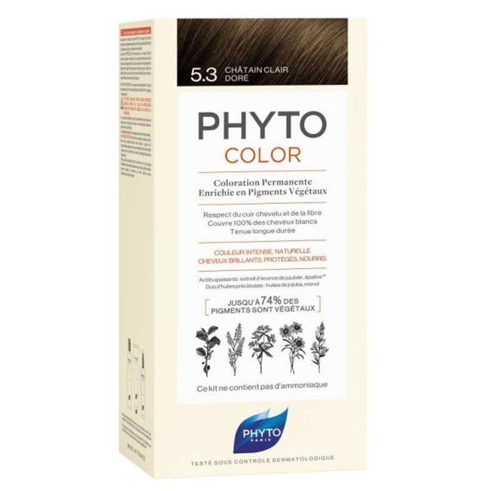 PHYTO PHYTOCOLOR 5.3 - Açık Kestane Dore