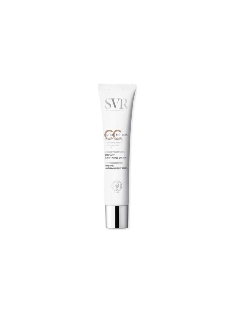 SVR Clairial CC Creme SPF50+ Medium Leke Karşıtı, Cilt Tonu Eşitleyici ve Kapatıcı Güneş Kremi 40 ml
