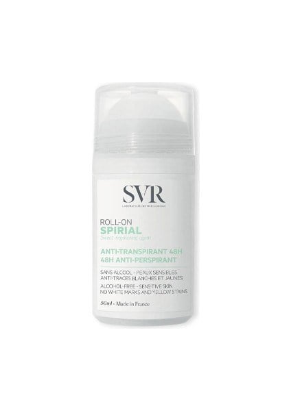 SVR Spirial Roll-On Terleme Karşıtı 48 Saat Etkili İz Bırakmayan Deodorant Roll-On 50 ml