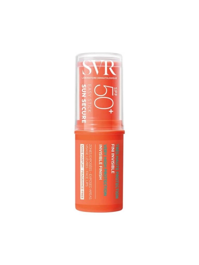 SVR Sun Secure Easy Stick SPF50+ Yüz ve Dudak için Güneş Koruyucu Krem 10 gr