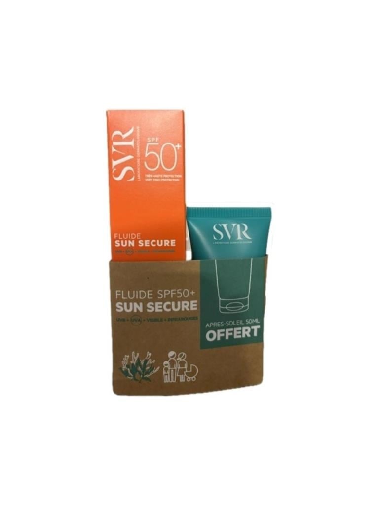 SVR Sun Secure Fluide SPF50+ Yüz Kremi 50 ml + After Sun 50 ml Hediye