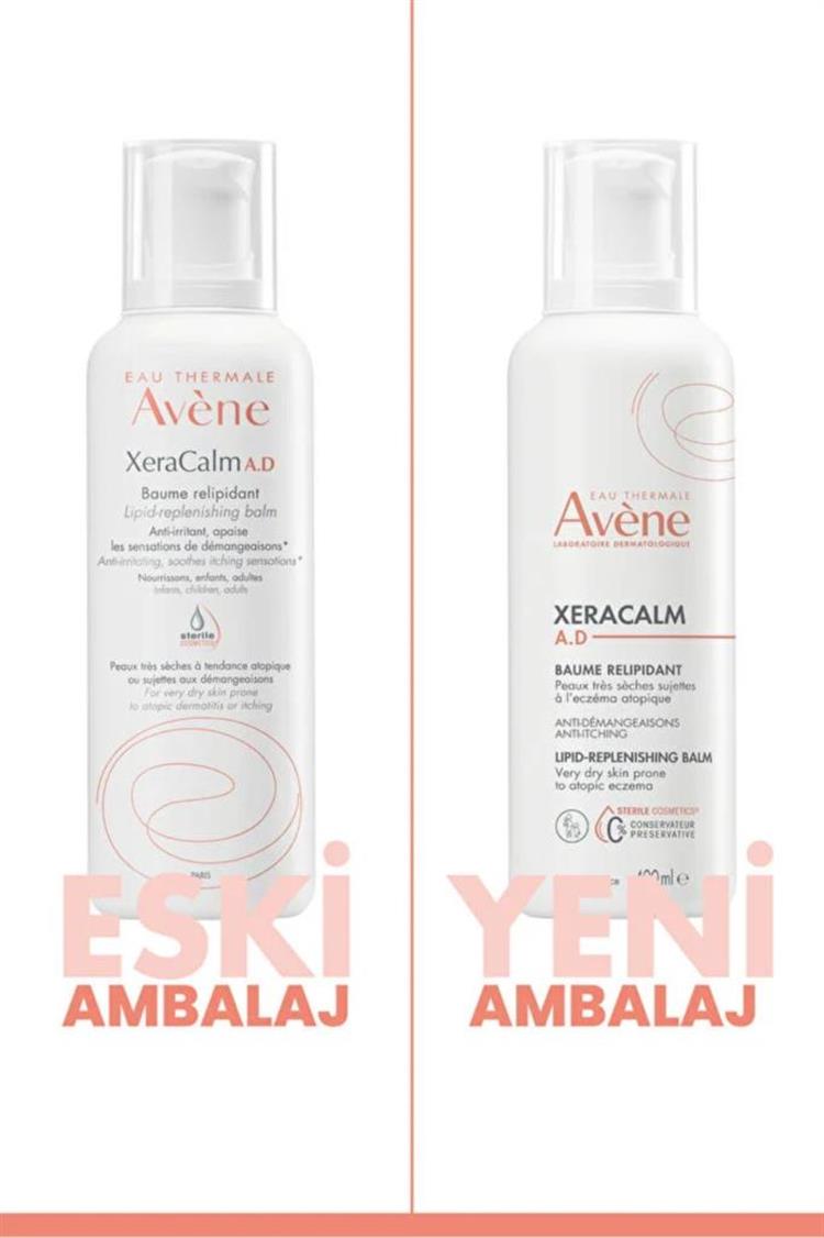 AVENE XeraCalm A.D. Lipid Replenishing Cream 400 ml 