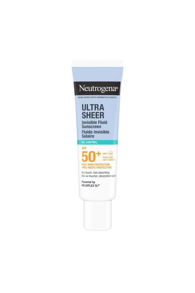 NEUTROGENA Ultra Sheer Invisible Fluide Sunscreen SPF50+ Oil Control 50 ml