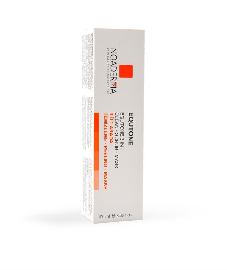 NOADERMA Equtone 3ü 1 arada Temizleme - Peeling - Maske 100 ml