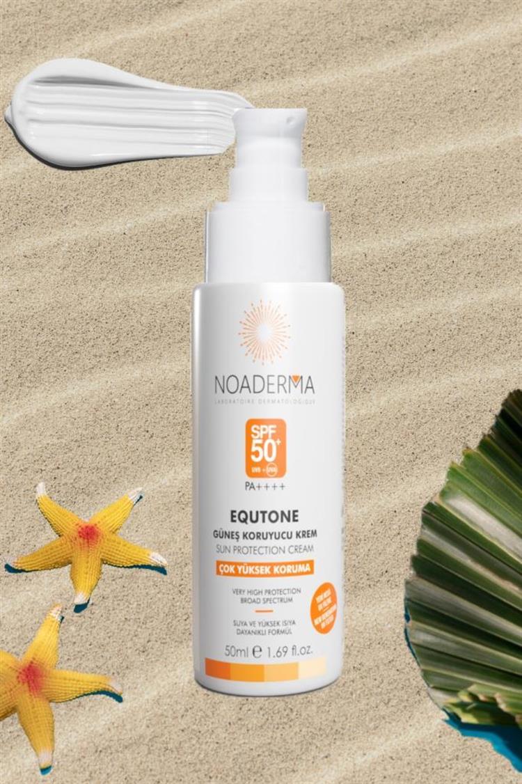 NOADERMA Equtone Leke Karşıtı Güneş Koruyucu Yeni Nesil Filtreli SPF50+ Krem 50 ml