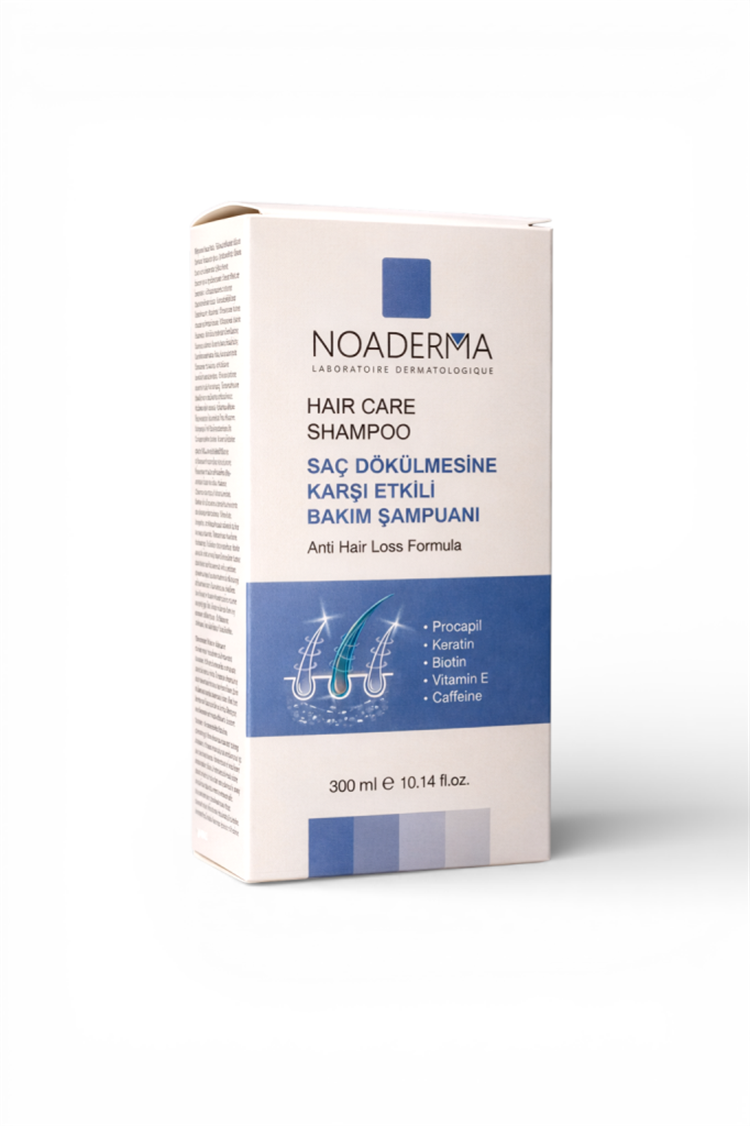 NOADERMA Saç Dökülmesine Karşı Etkili Bakım Şampuanı 300 ml