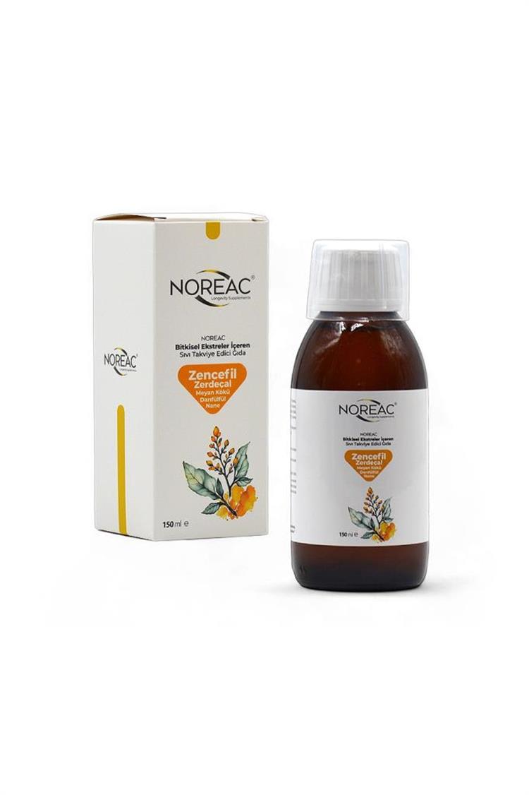 NOREAC Bitkisel Ekstreler İçeren Sıvı Takviye Edici Gıda 150 ml