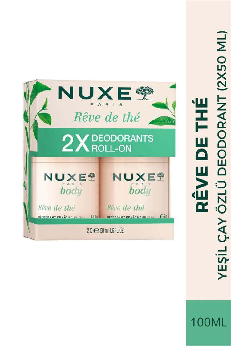 NUXE Body Reve De The Fresh Feel Deodorant 24HR 50 ml - İKİLİ PAKET