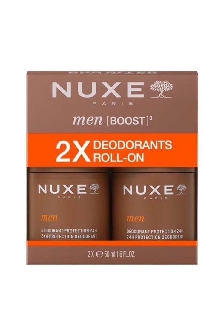 NUXE Men Boost Protection Deodorant 24H 50 ml - İKİLİ PAKET