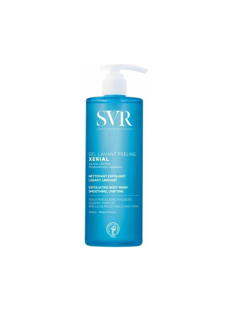 SVR Xerial Gel Lavant Peeling 400 ml