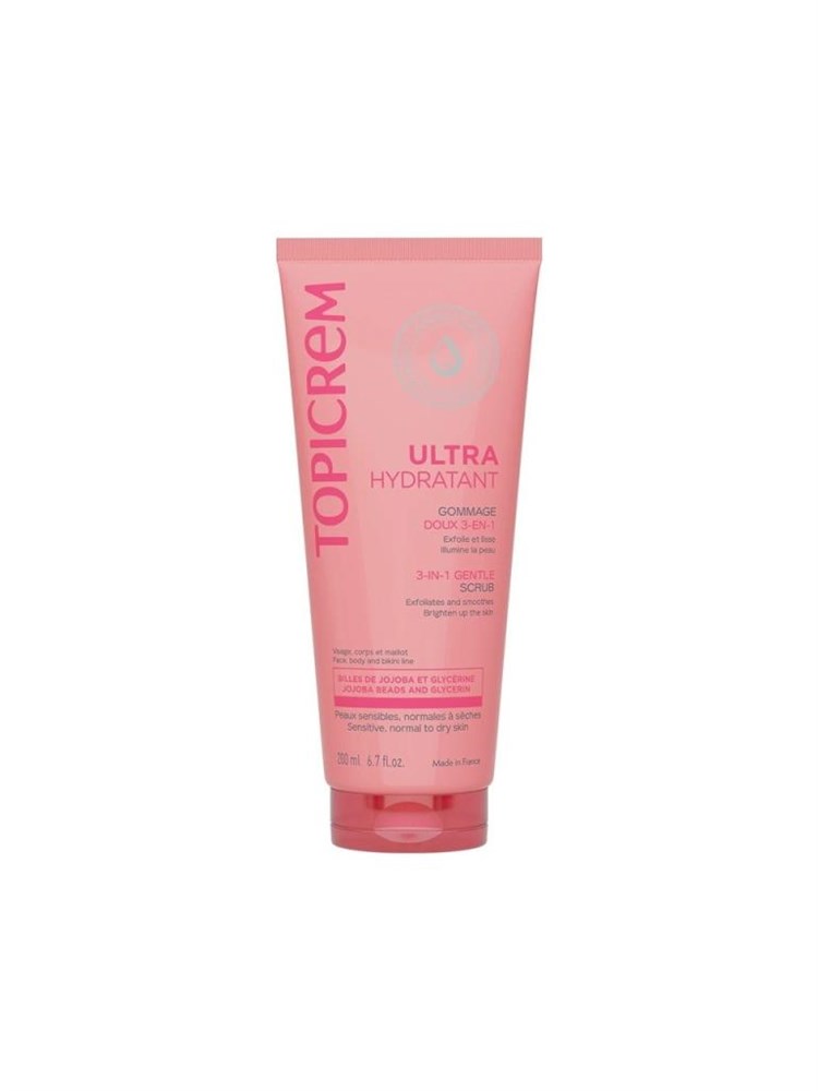 TOPICREM Ultra Hydratant 3-In-1 Gentle Scrub 200 ml