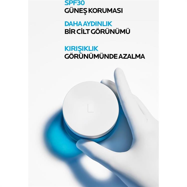 Tüm Cilt Tipleri Için Hyalu Kırışıklık Karşıtı & Dolgunlaştırıcı SPF30 Krem 50 ml