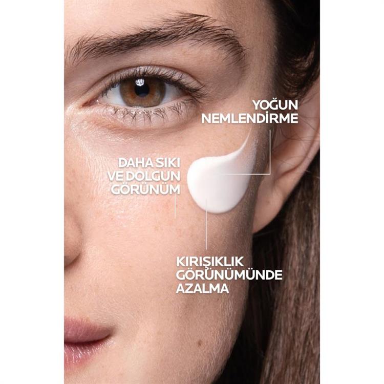 Tüm Cilt Tipleri Için Hyalu Kırışıklık Karşıtı & Dolgunlaştırıcı SPF30 Krem 50 ml