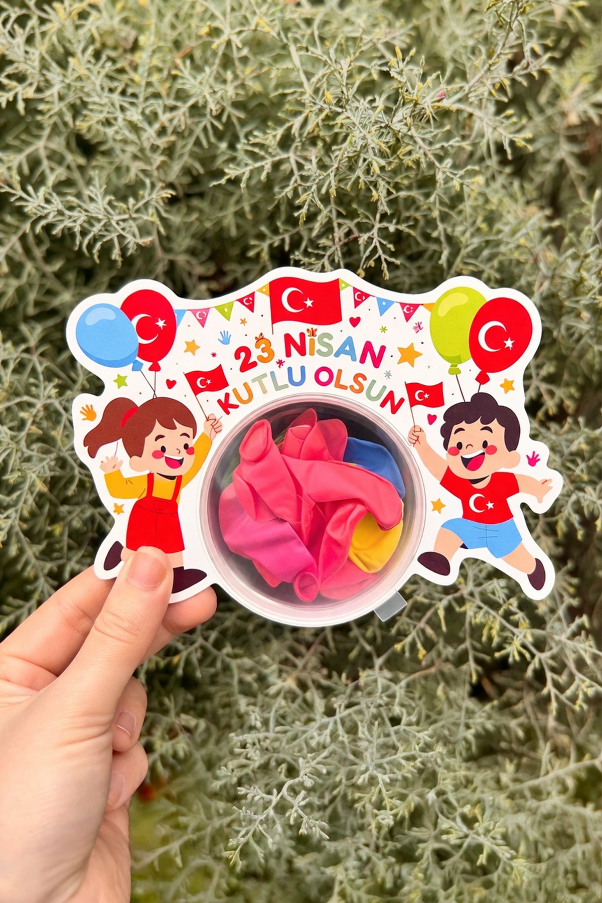 23 Nisan Kutlu Olsun Çocuk Temalı Şeker Kutusu 10’lu Set – Kapaklı Mini Bayram Şeker Kabı, Hediyelik