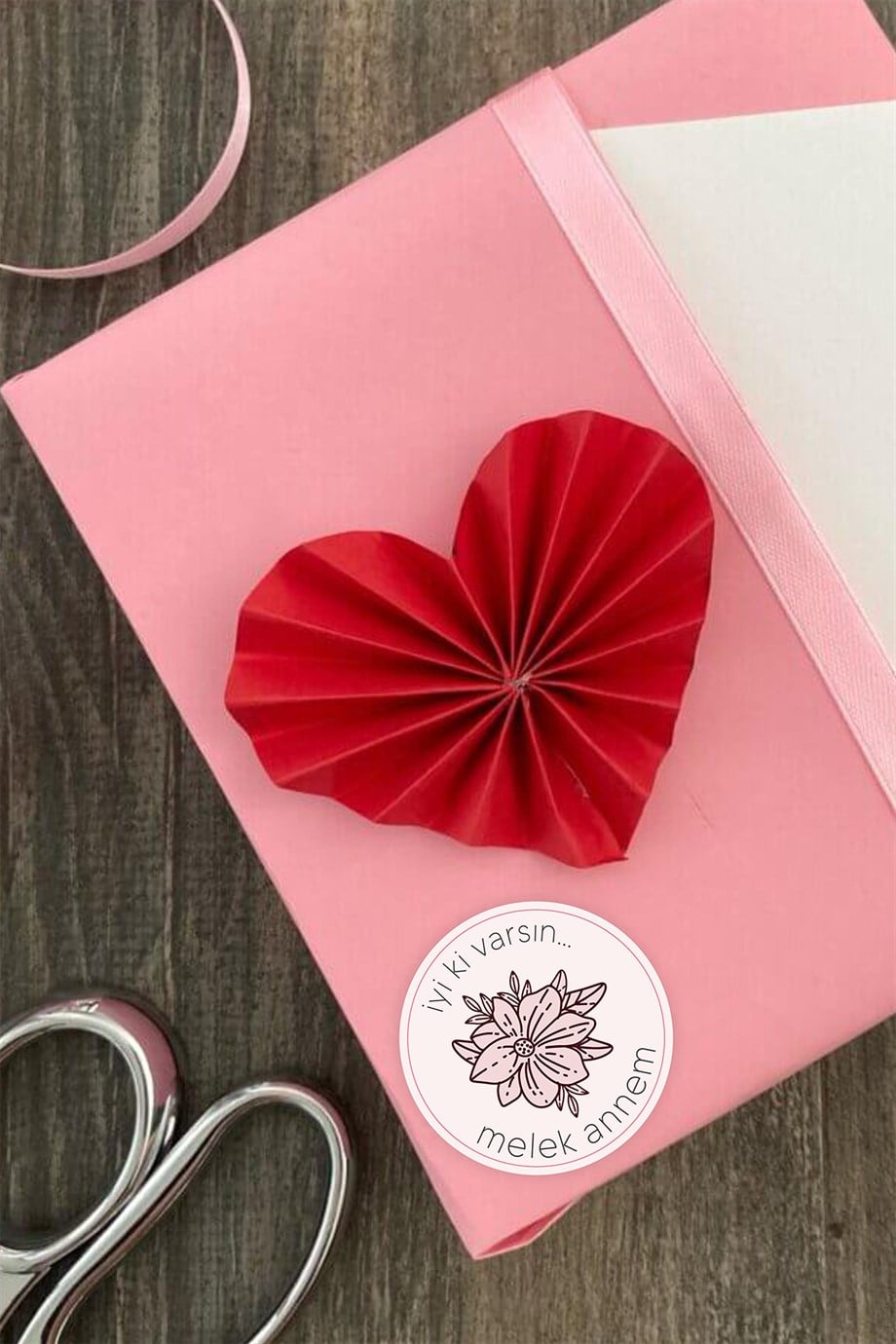 Anneler Günü Sticker 4 cm 35 adet