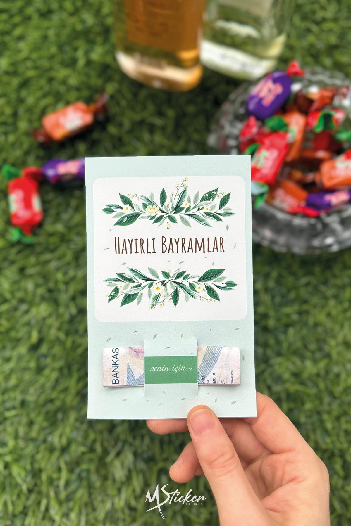 Bayram Tebrik Kartı 10 Adet Kurban Bayramı Hediye Kartı Tebrik Kartı Kurban Bayramı Ramazan Bayramı
