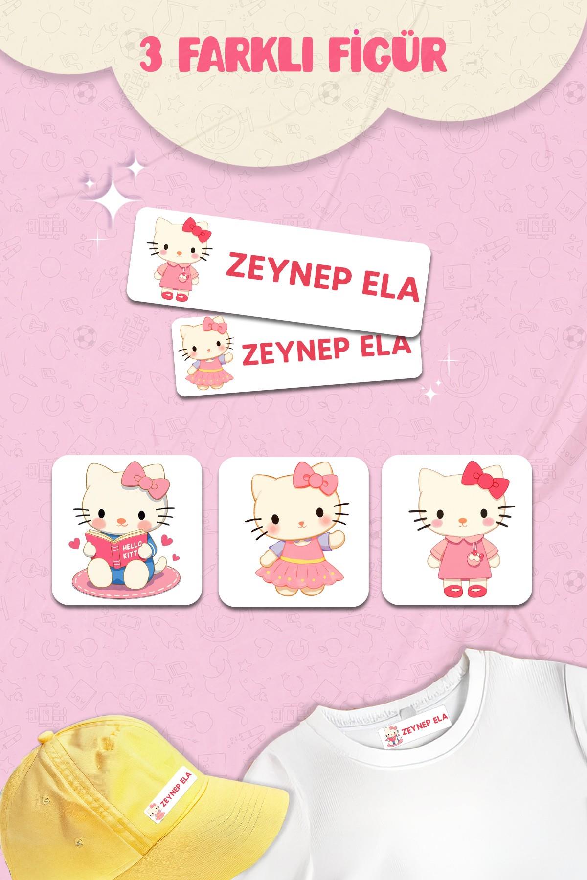 Kıyafet Etiketi - Okul Kıyafetlerine Kişiye Özel 30 Saniyede Kolay Uygulama Yıkanabilir - Hello Kety