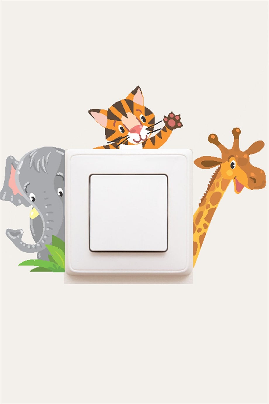 Sevimli Priz Sticker