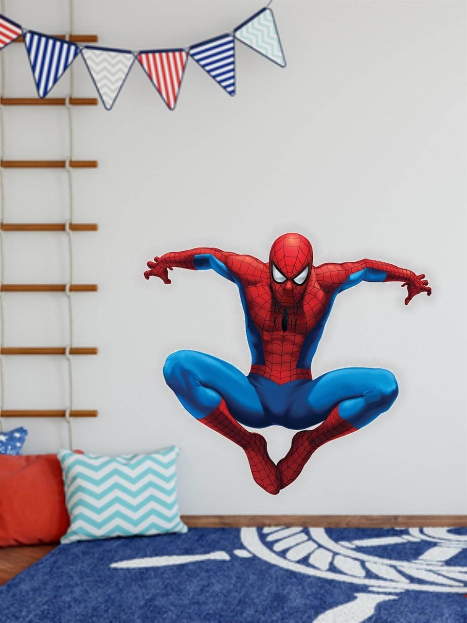 Spiderman-Uçan2 Örümcek Adam Çocuk Odası Duvar Sticker